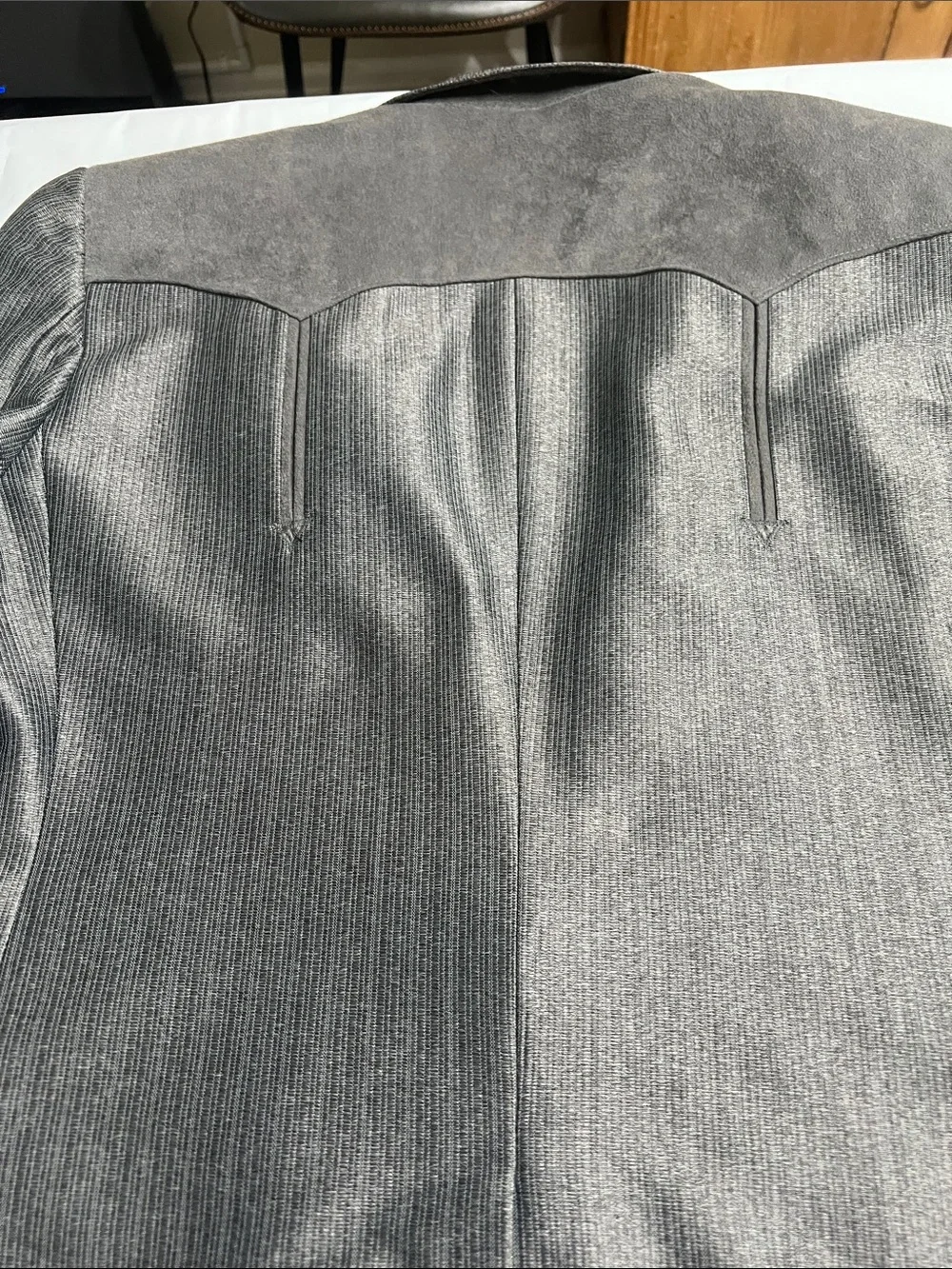Men's Silver-Grey Cowboy inspired Western Sport Coat Blazer